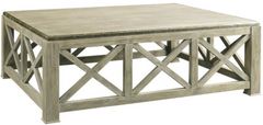 Lillian August Burleigh Driftwood Gray Cocktail Table