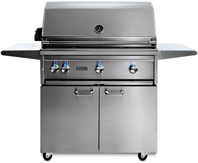 Lynx® Professional 4-Burner Stainless Steel Freestanding Natural Gas Grill