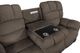 Corinthian Furniture Baker Brown Power Reclining Loveseat with Power Headrest, Console, and Lumbar-2