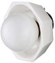 Currey & Company Waystone White Wall Sconce-2
