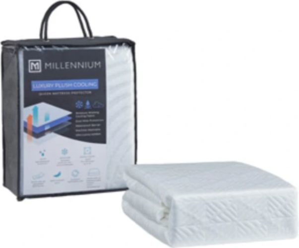 Ensemble à 4 pièces de grand protège-matelas avancés de Sierra Sleep® By Ashley - Blanc
