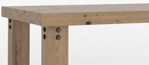 Canadel Loft Pecan Washed Finished Wood Table-1