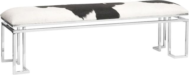 Moe's Home Collection Appa Silver Bench-0