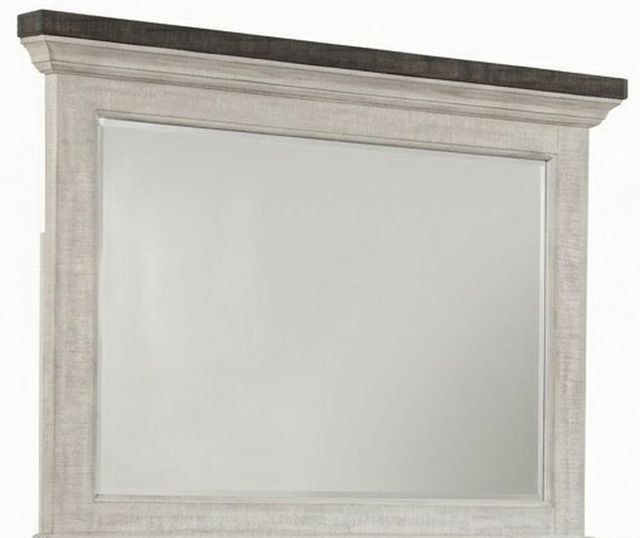 New Classic® Home Furnishings Augusta Rustic White Bedroom Mirror -0