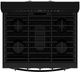 Whirlpool® 30" Black Freestanding Gas Range with Air Cooking Technology-4