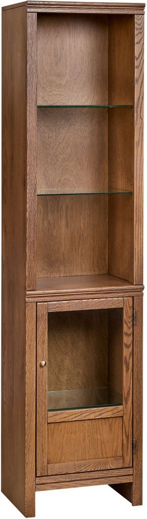 aspenhome® Sandro Brushed Bourbon 80'' Fireplace Entertainment Wall-2