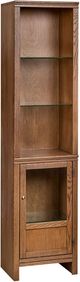 aspenhome® Sandro Brushed Bourbon 80'' Fireplace Entertainment Wall-3
