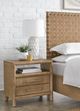 Modus Furniture Dorsey Granola 2-Drawer Nightstand-1