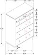 Coaster® Arini 3-Piece Sand Wash Queen Panel Bedroom Set-4