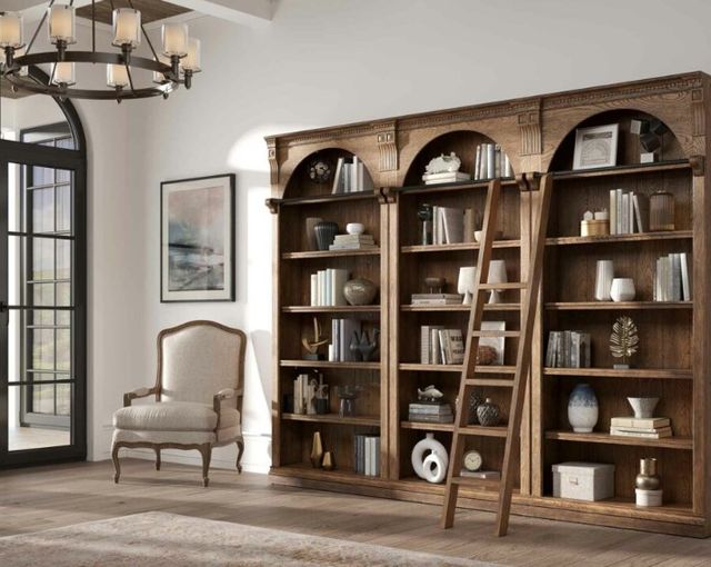 Martin Furniture Stratton Toffee 94" Tall Bookcase-3
