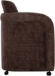 Moe's Home Collection Mesto Dark Brown Rolling Dining Chair-2