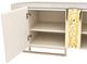 Michael Amini® Lisbon Silken Matte Cream Media Cabinet-4