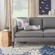 Nourison Home™ Aloha Ivory/Navy Bolster Throw Pillow-4