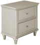 Homelegance® Celandine Silver Nightstand-0