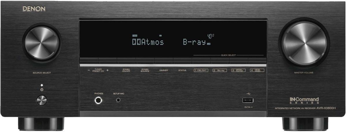 Denon® Black 9.4 Ch AV Home Theater Receiver 