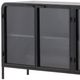 Dovetail Furniture Jarin Black Sideboard-5