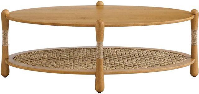 Martin Svensson Seagrass & Wood Natural Coffee Table-1