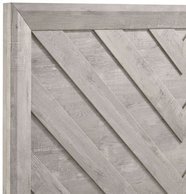 Elements International Eleanor White Queen Panel Bed-4