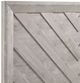 Elements International Eleanor White Queen Panel Bed-4