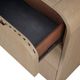 Furniture of America® Tangentry Natural Two-Drawer Nightstand-5