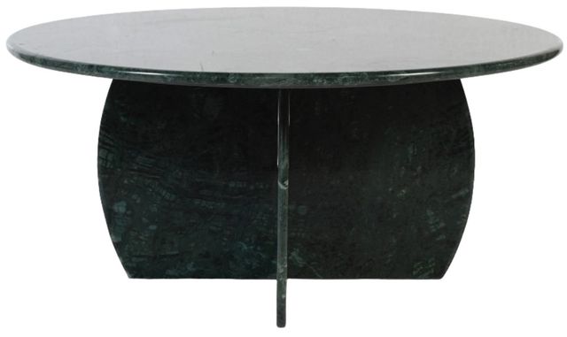 Meridian Furniture Formentera Green Marble Coffee Table-0