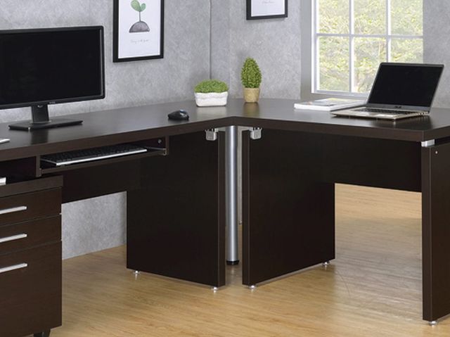 Coaster® Skylar Cappuccino Extension Desk-2