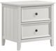 Homelegance® Donahue White Nightstand-0