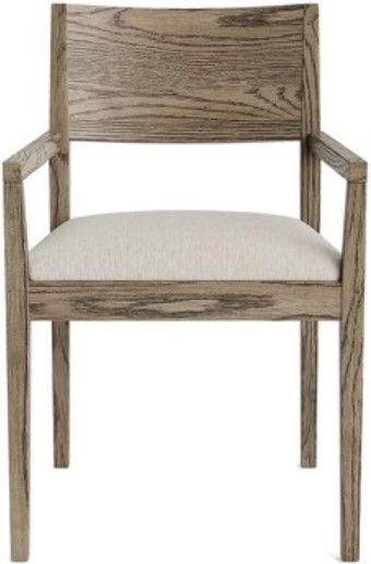 Bassett® Furniture Customizable BenchMade Merrill Oak Upholstered Dining Chair-1