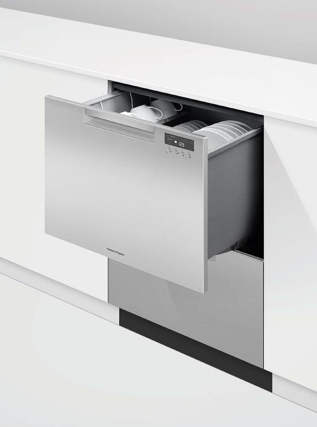 Fisher & Paykel Series 7 24" Stainless Steel Double DishDrawer™ Dishwasher-4