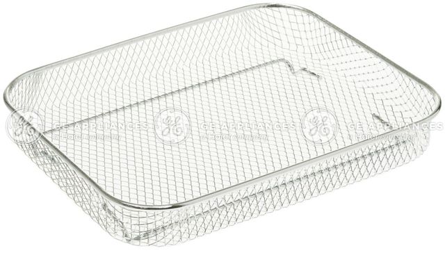 GE® Parts & Accessories 11.6" Chrome Plated Air Fry Basket-0