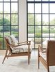 Lexington Home La Costa Claremont Beige/Brown Chair-1