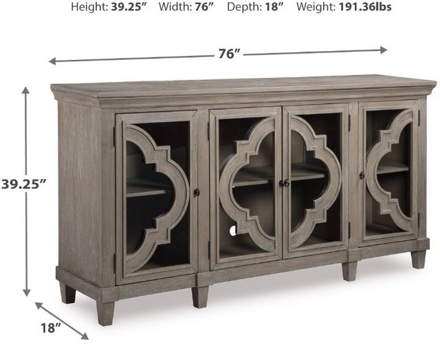Signature Design by Ashley® Fossil Ridge Gray Accent Cabinet-1