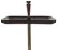 Century® Thomas O'Brien Casper Wood Top Table with Metal Base-2