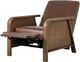 Four Hands Janek Havana Brown Manual Recliner-1