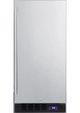 Summit® 15" 2.5 Cu. Ft. Stainless Steel Upright Freezer-0