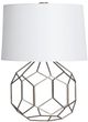 Crestview Collection Kingsbury Bronze/White Table Lamp -0