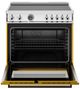 Bertazzoni Professional Series 36" Giallo Glossy Pro Style Induction Range-1