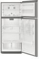 Whirlpool® 28 in.16.3 Cu. Ft. Stainless Steel Top Freezer Refrigerator-2