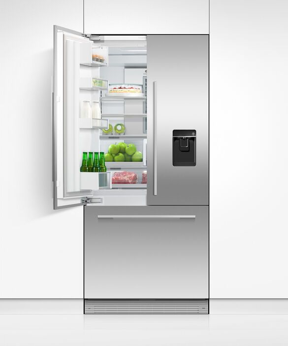 Fisher & Paykel Series 7 32 in. 14.7 Cu. Ft. Panel Ready Integrated French Door Refrigerator-4