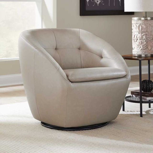 Liberty Furniture Dawson Carmel Stonewash Swivel Accent Chair-1