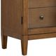 Elements International Portico Brown Oak Display Cabinet-4