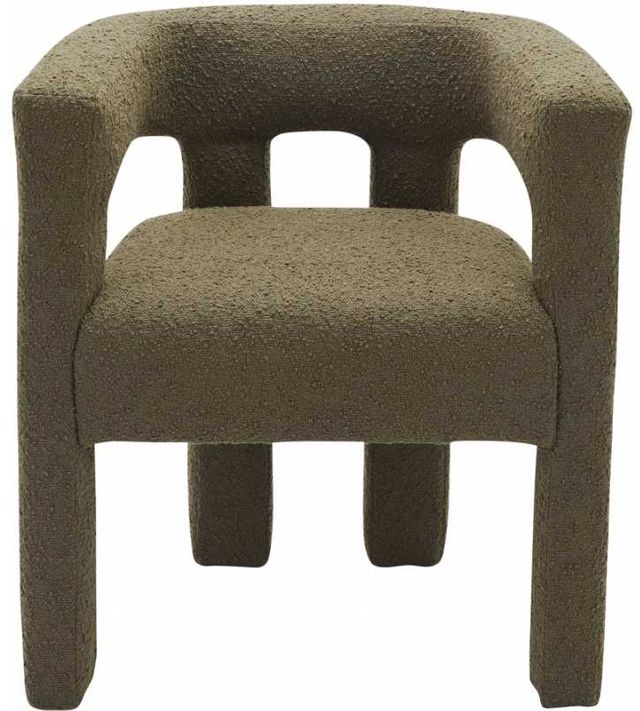 Meridian Furniture Athena Olive Dining Arm Chair-1