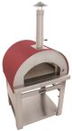 Kucht Professional Venice 39" Red Outdoor Pizza Oven-2