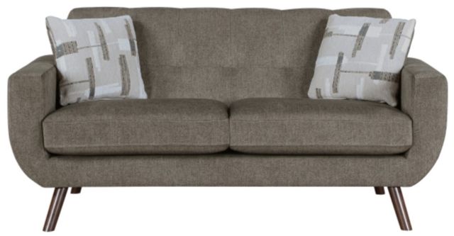 Homelegance® Janne Brown Loveseat-2