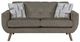 Homelegance® Janne Brown Loveseat-2