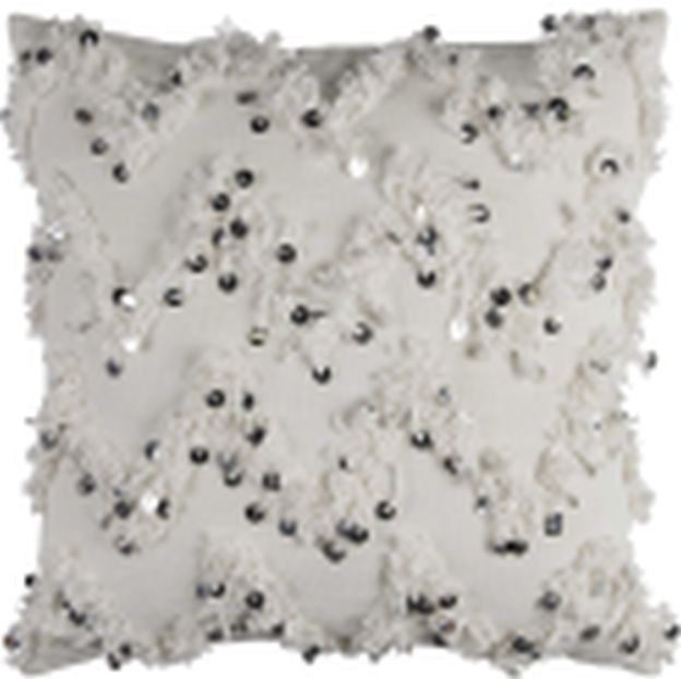 Rizzy Home Pillow Cover 20" x 20" Accent Pillow-1