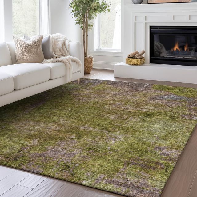 Dalyn™ Rug Company Trevi TV9 Green 5'x8' Area Rug-4