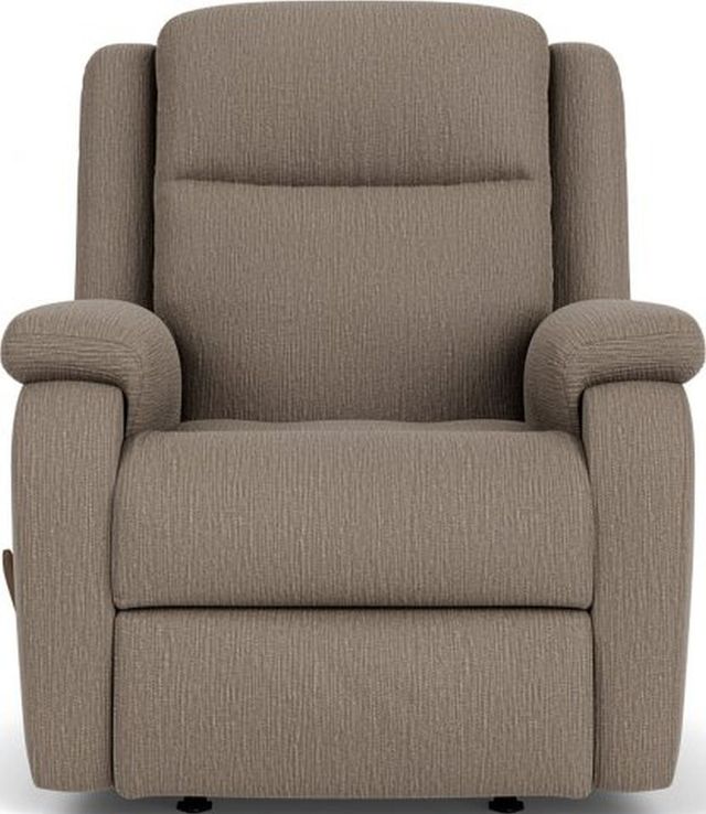 Flexsteel® Magnus Pewter Rocking Recliner-1