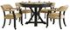 Steve Silver Co. Rylie 6-Piece Black Game Dining Set-0