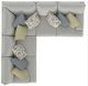 Jackson Furniture Stockbridge 3-Piece Slate L-Shape Sectional-3